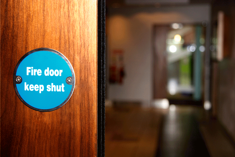 For fire door inspections in Cheltenham, call Adder Fire Protection